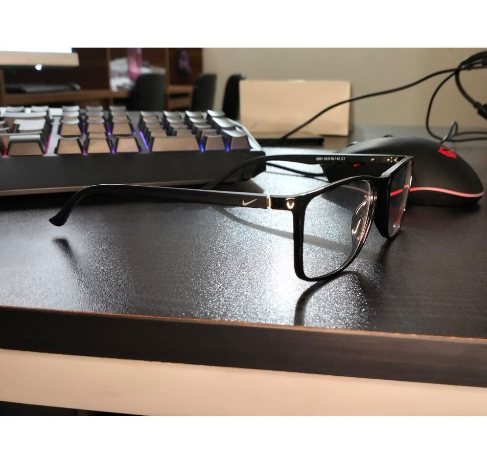 Picture of Trendsetter -Blue Cut UV 420 ANTI BLUE CUT Blue Cutting Lens with Flexible fiber frame & AO-Lens Cleaner- Inventive Choice
