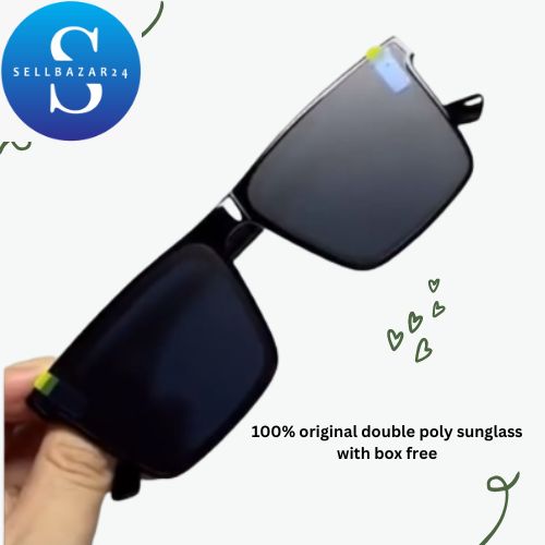 Picture of New Trendy Look Very Stylish Black Sunglass for Men Picture of New Trendy Look Very Stylish Black Sunglass for Men