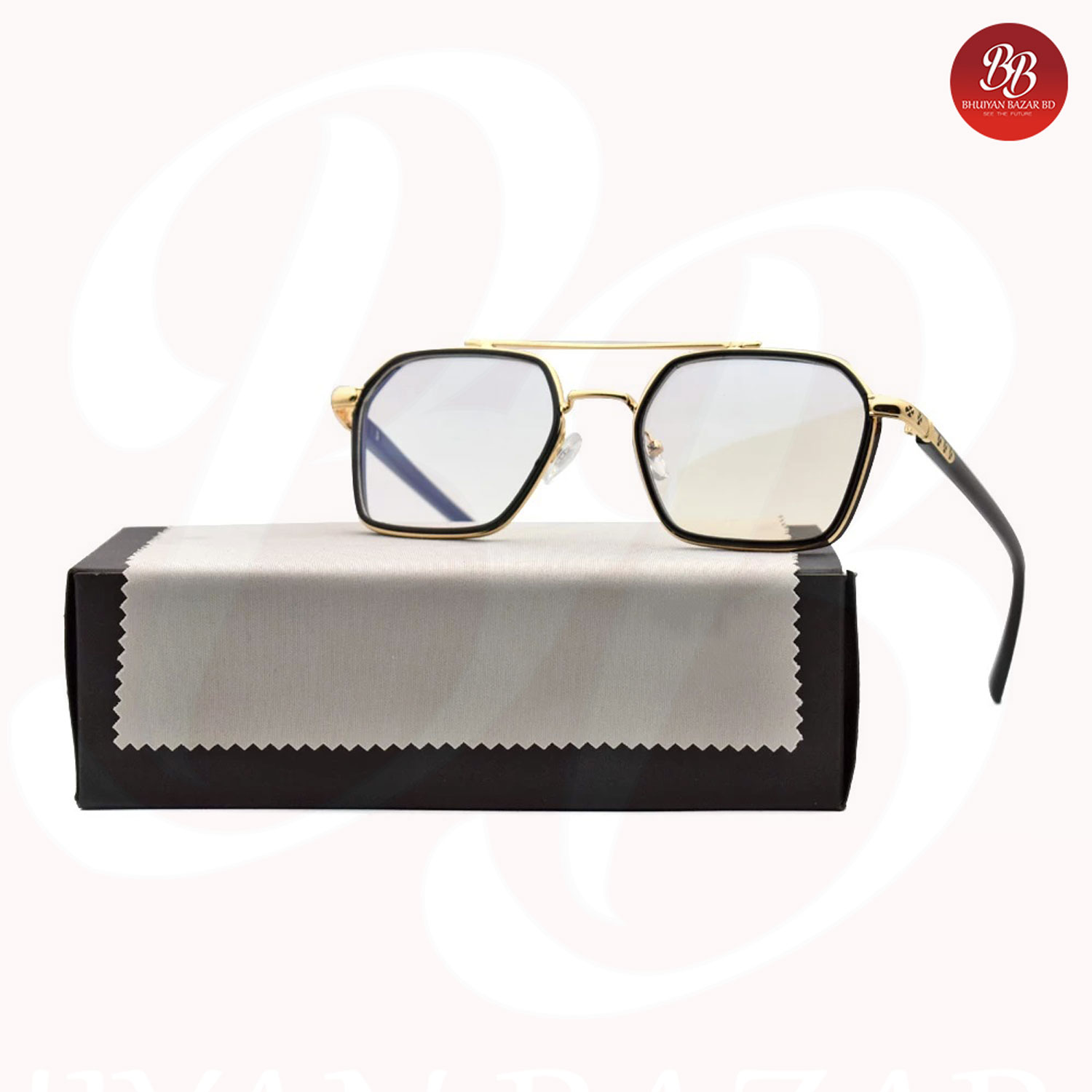 Picture of Amazing Anti-reflective Fashion Blue light and radiation proof Black to White UV400 Sunglass for man Picture of Amazing Anti-reflective Fashion Blue light and radiation proof Black to White UV400 Sunglass for man
