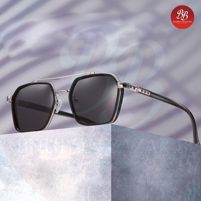Picture of Anti-Reflective Uv400 Squre Sunglass For Man - Sun Glass For Men Picture of Anti-Reflective Uv400 Squre Sunglass For Man - Sun Glass For Men