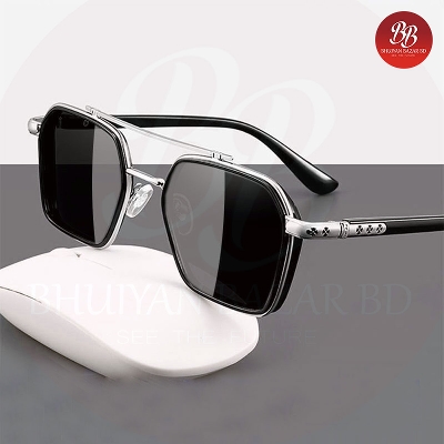 Picture of Anti-Reflective Uv400 Squre Sunglass For Man - Sun Glass For Men Picture of Anti-Reflective Uv400 Squre Sunglass For Man - Sun Glass For Men
