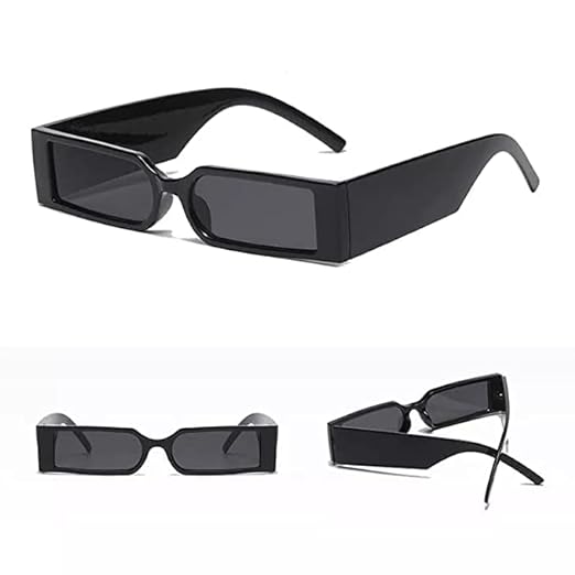 Picture of Rectangular Black MC Stan sunglasses Picture of Rectangular Black MC Stan sunglasses