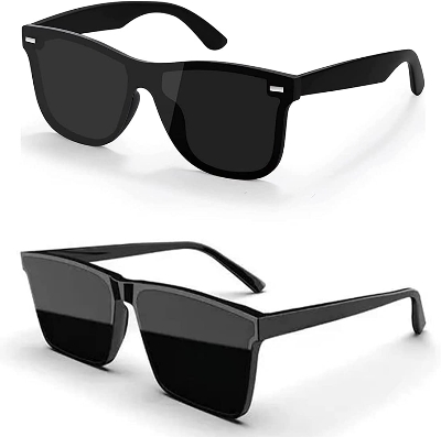 Picture of Trendy Look Very Stylish TikTok Black Sunglass for Men (Combo Offer) Picture of Trendy Look Very Stylish TikTok Black Sunglass for Men (Combo Offer)
