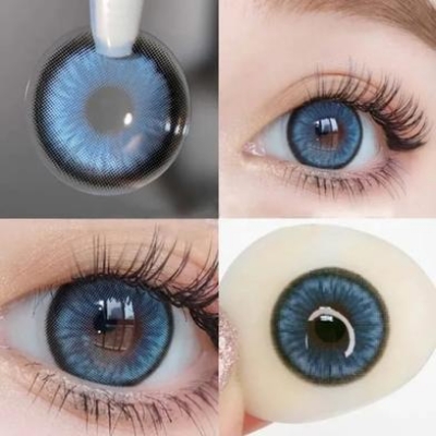 Picture of Ksseye Diamond /Norko Blue Contact Lens - with kit box(Lens case) K103 Picture of Ksseye Diamond /Norko Blue Contact Lens - with kit box(Lens case) K103