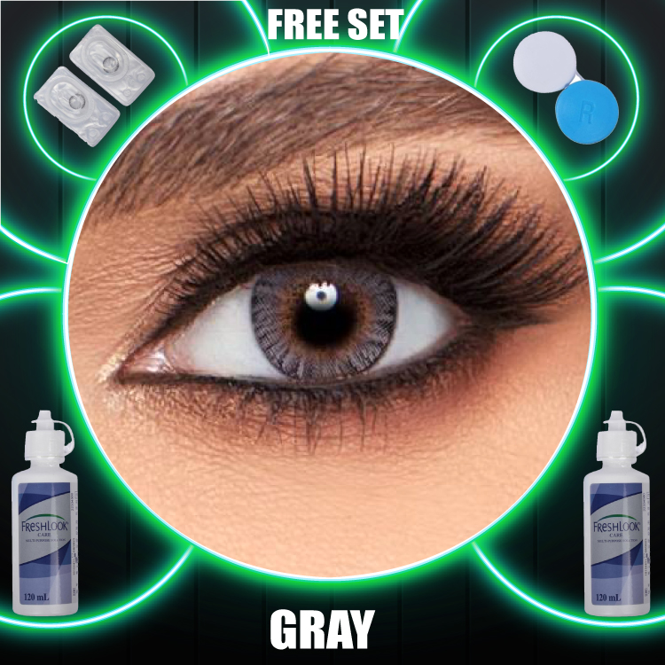 Picture of Freshlook Grey contact lens (Full Set) Picture of Freshlook Grey contact lens (Full Set)
