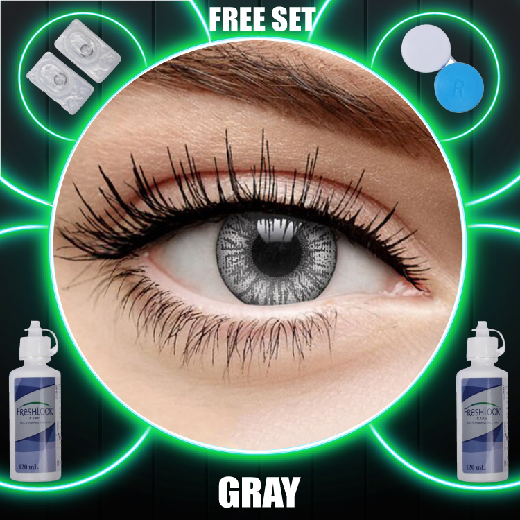 Picture of Freshlook Grey contact lens (Full Set) Picture of Freshlook Grey contact lens (Full Set)