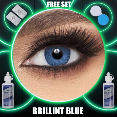 Picture of Freshlook contact lens Brilliant Blue (Full Set) Picture of Freshlook contact lens Brilliant Blue (Full Set)