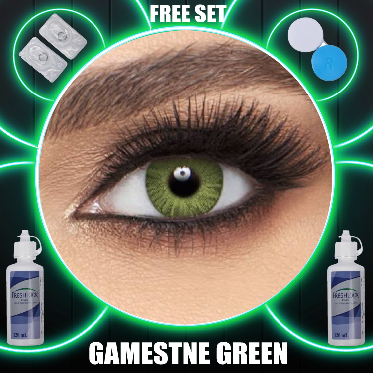 Picture of FreshLook Gemstone Green contact lens (Full Set) Picture of FreshLook Gemstone Green contact lens (Full Set)