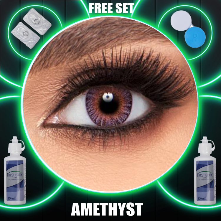 Picture of Freshlook Amethyst Contact Lens(Full Set) Picture of Freshlook Amethyst Contact Lens(Full Set)