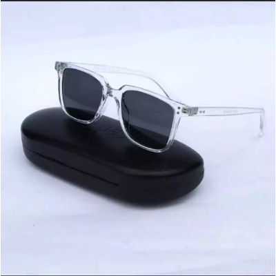 Picture of Transparent Frame Sunglasses for Men - Black