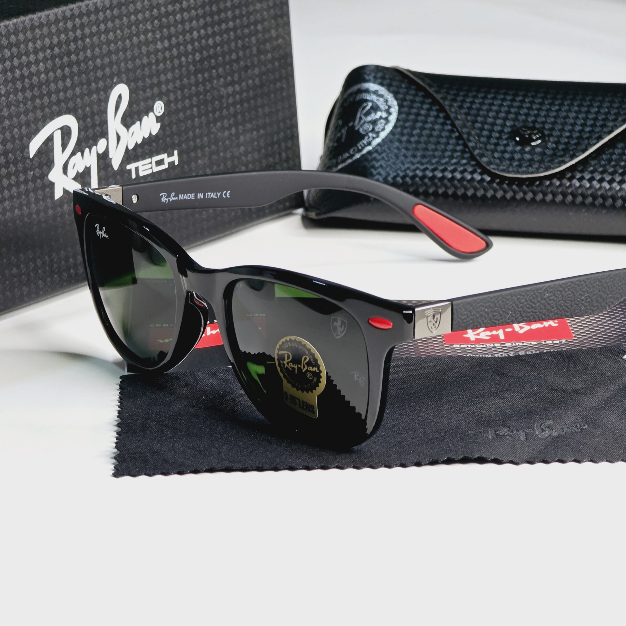Picture of Premium Quality Ray ban X Ferrari G 15 Lens Sunglass Picture of Premium Quality Ray ban X Ferrari G 15 Lens Sunglass