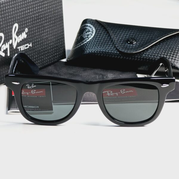 Picture of 6 Pin Ray-Ban RB 2140 Original Wayfarer Sunglasses Black Picture of 6 Pin Ray-Ban RB 2140 Original Wayfarer Sunglasses Black