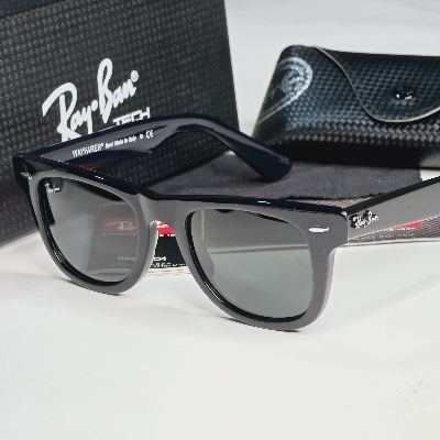 Picture of 6 Pin Ray-Ban RB 2140 Original Wayfarer Sunglasses Black Picture of 6 Pin Ray-Ban RB 2140 Original Wayfarer Sunglasses Black