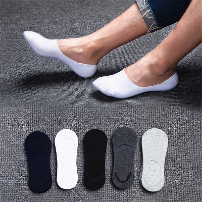 Picture of 05 Pair Good Quality Brand extra low cut china Socks for Men multicolour Picture of 05 Pair Good Quality Brand extra low cut china Socks for Men multicolour