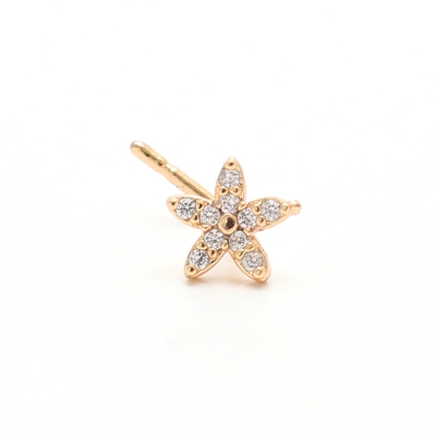 Picture of Party L Shape Push Nose Pin- 1Pcs
