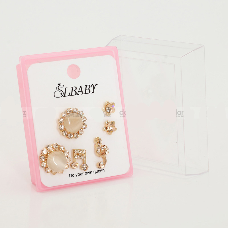 Picture of EARRINGS FOR WOMEN 1BOX (CODE AB017)