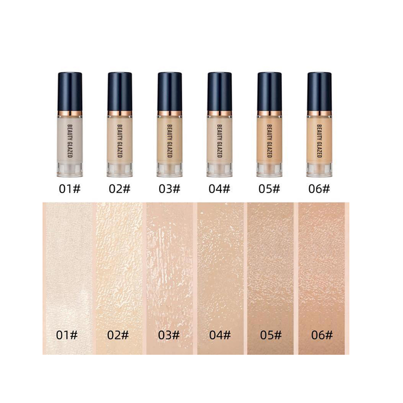 Picture of Beauty Glazed Liquid Concealer Convenient Full Coverage Eye Dark Circles Blemish Brighten Skin Face Contour Cosmetics - 6ML