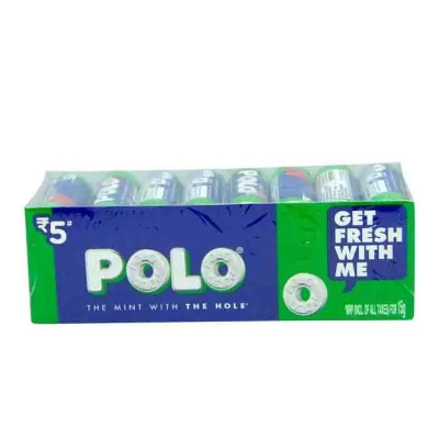 Picture of POLO PEPPERMINT LOZENGES - INDIAN - 12GM 23PCS PACK