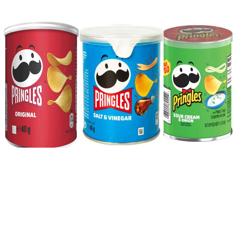 Picture of Pringles 3Pcs Combo Pack Original_/Salt & Vinegar / Sour Cream & Onion 40Gm (U.S.A)