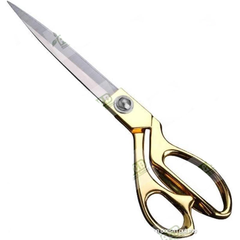 Picture of Tailor Golden Handle Stainless Steel Tailor Scissors-Medium - 10.5 Inch