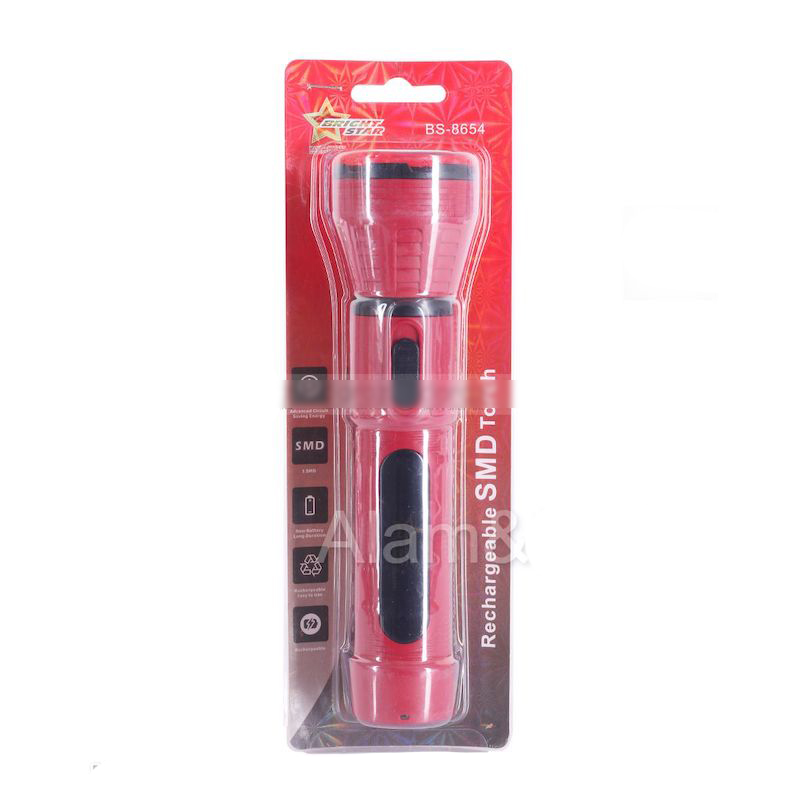 Picture of BRIGHT STAR RECHARGEABLE SMD TORCH LIGHT (BS-8654)