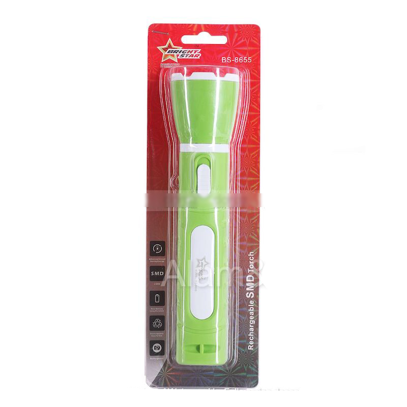 Picture of BRIGHT STAR RECHARGEABLE SMD TORCH LIGHT (BS-8655)