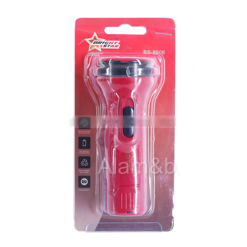 Picture of BRIGHT STAR RECHARGEABLE SMD TORCH LIGHT (BS-8606)