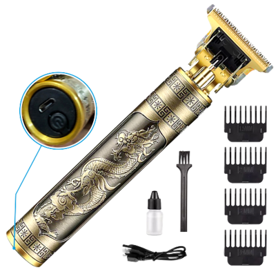 Picture of Vintage T9 Hair Cutting Hair Trimmer USB Rechargeable Professional Cordless Hair Trimmer (NEW LOOK)