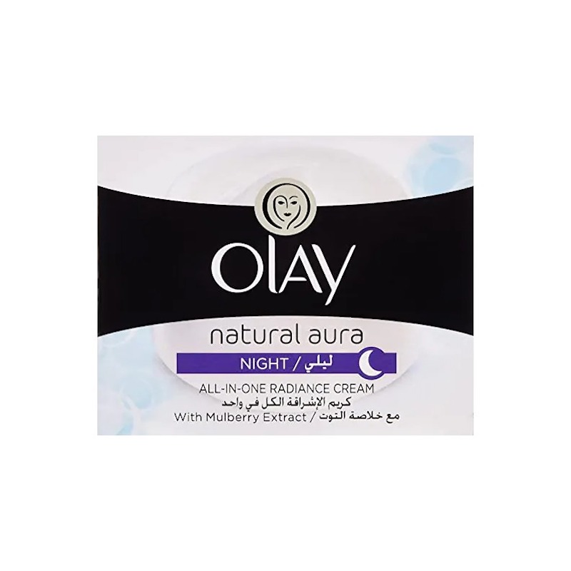 Picture of Olay Natural Aura All In One Radiance Night Cream - 50gm