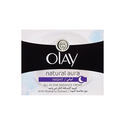 Picture of Olay Natural Aura All In One Radiance Night Cream - 50gm