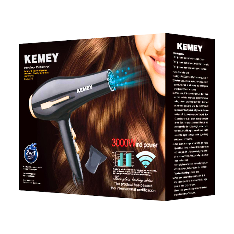 Picture of Kemey KM-2378  3000W Professional Heavy Duty Hair Dryer
