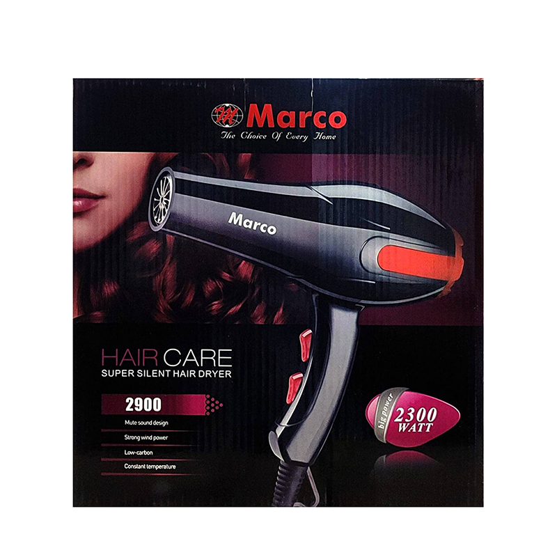 Picture of Marco MHD-2900 Red & Black Hair Dryer