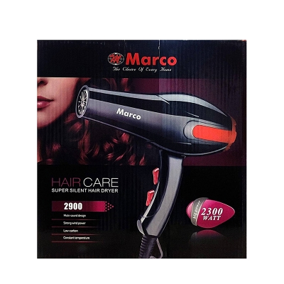 Picture of Marco MHD-2900 Red & Black Hair Dryer