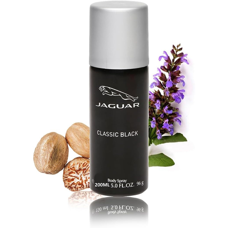 Picture of JAGUAR  BODY SPRAY FOR MEN (CLASSIC BLACK) (U.A.E) - 200ML