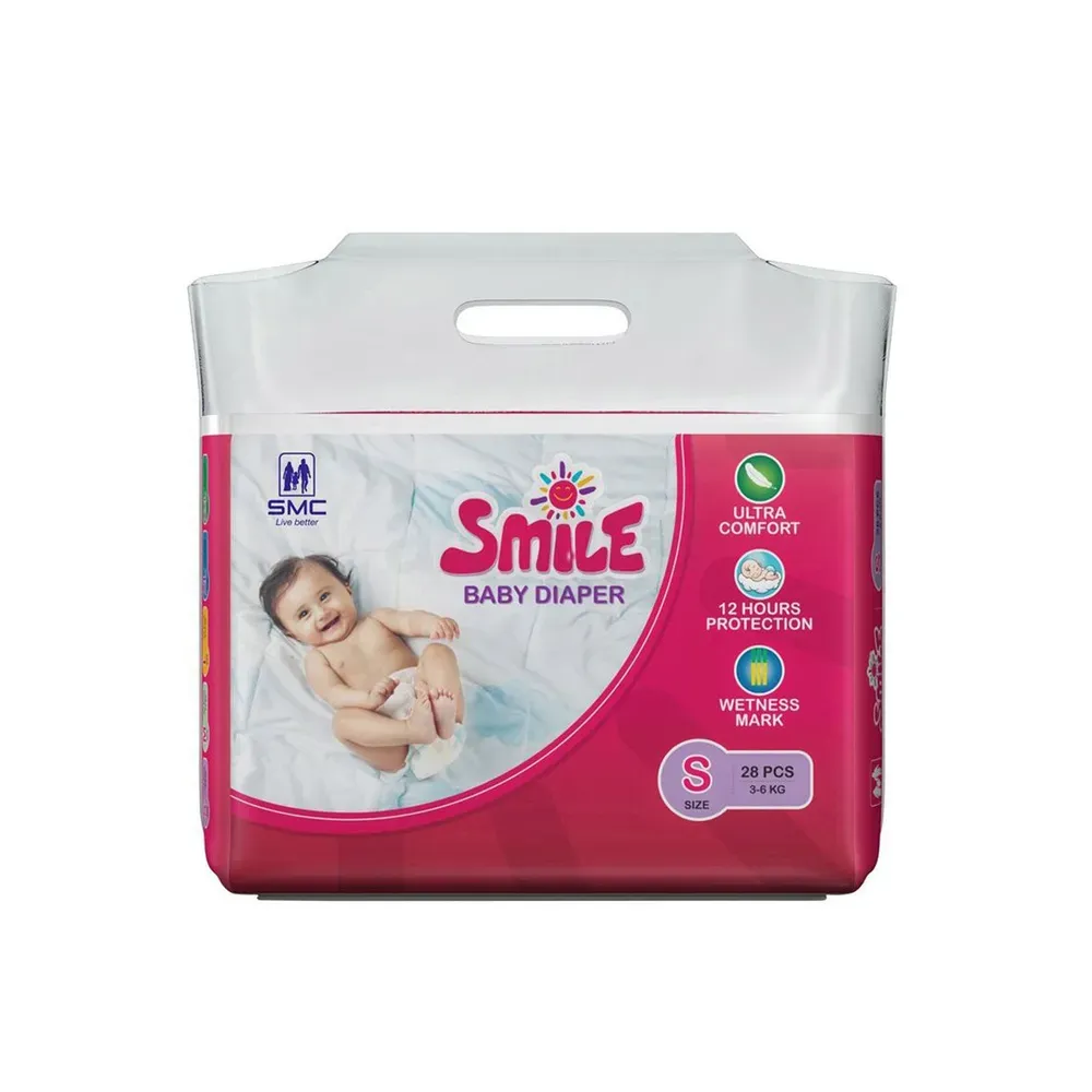 Picture of SMC Smile Baby Belt Diaper S (3–6 kg.) - 28 Pcs Pack