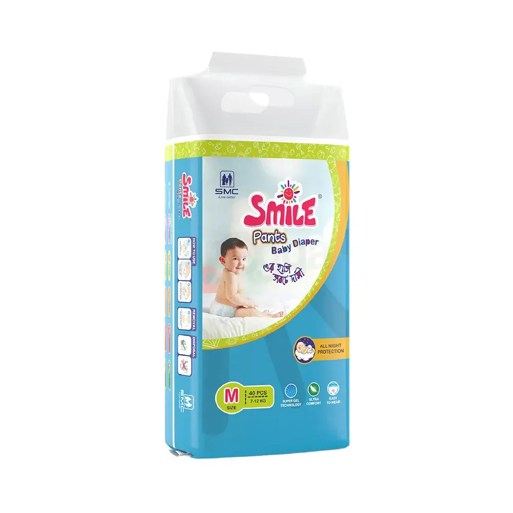 Picture of SMC Smile Baby Pants Diaper M (6–11 kg.) - 40 Pcs Pack