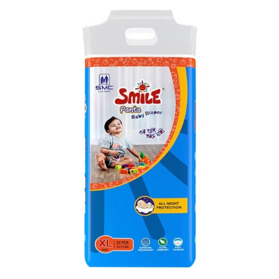 Picture of SMC Smile Baby Pants Diaper XL (12-17 kg.) - 32 Pcs Pack