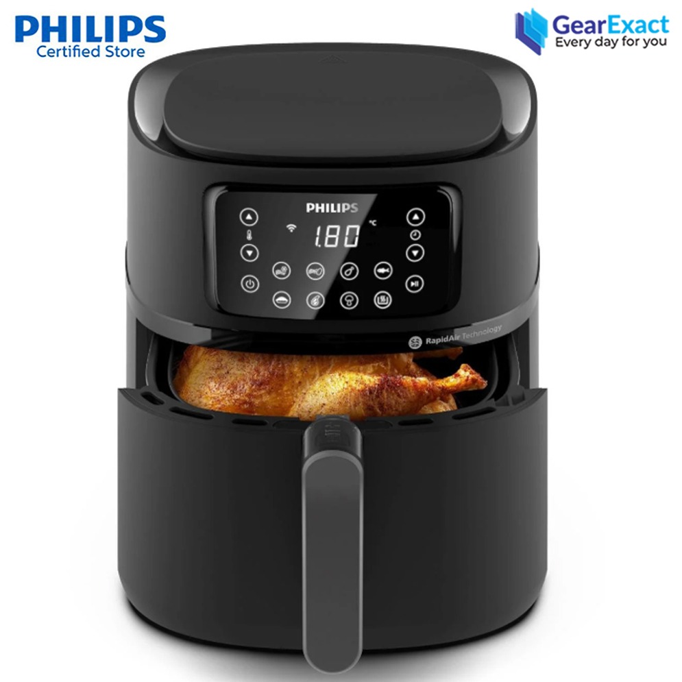 Picture of Philips Hd9285 91 Airfryer 5000 Series Xxl Connected With Home ID