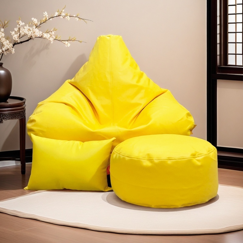 Picture of LAZY DUDE XXXL Gaming Combo Beanbag Set - Color Yellow