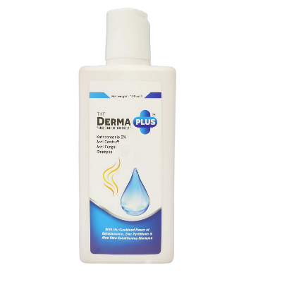 Picture of The Derma Plus Ketoconazole 2% Anti‑Dandruff & Anti‑Fungal Shampoo Picture of The Derma Plus Ketoconazole 2% Anti‑Dandruff & Anti‑Fungal Shampoo