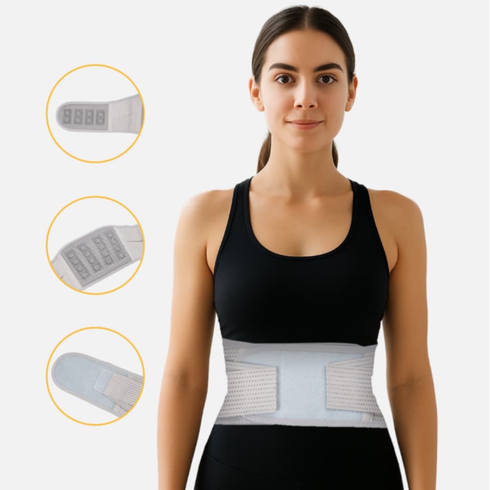 StitchGreen Lumbar Support Belt – Your Daily Back Pain Relief Partner! 🇺🇸