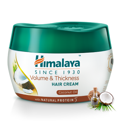 Picture of 140 ml Himalaya Volume & Thickness hair cream International UAE product used for male/female