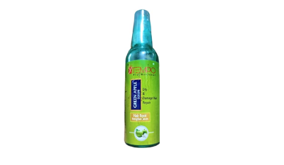 Picture of 100 ml Xtempo Professional Green Apple hair serum used for male female Indian product
