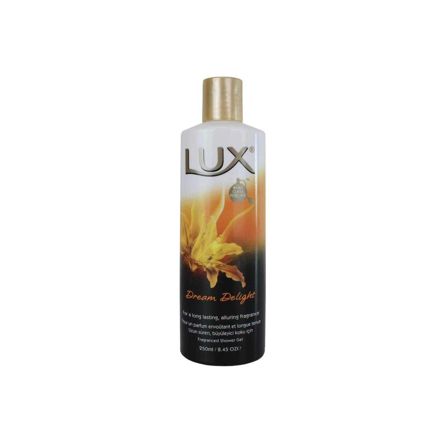 Picture of 250 ml Skin care Lux Dream Delight Shower Gel International Thailand product used for male/female