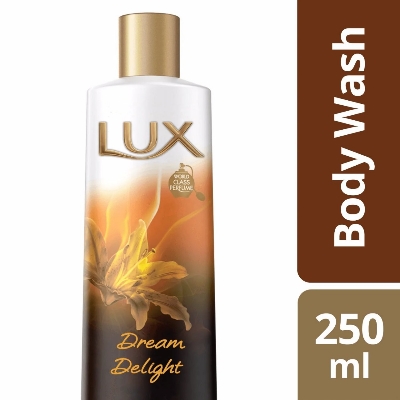 Picture of 250 ml Skin care Lux Dream Delight Shower Gel International Thailand product used for male/female