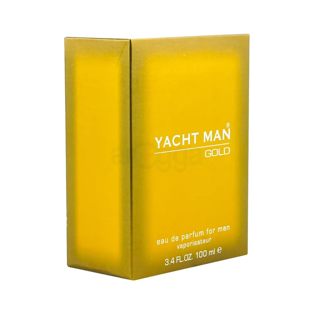 Picture of 100 ml Yacht man Gold Body perfume party scent International UAE product used for male