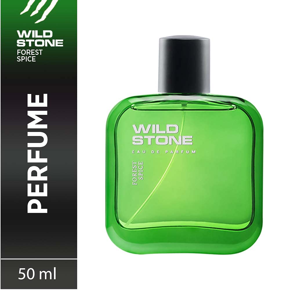 Picture of 50 ml Wild stone Forest Spice Body perfume party scent Indian product used for male