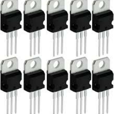 Picture of L7805 Three Terminal Positive Regulators Provide 5V Fixed Output- 10Pcs Pack - Power Bank Circuit by Akram Electronics