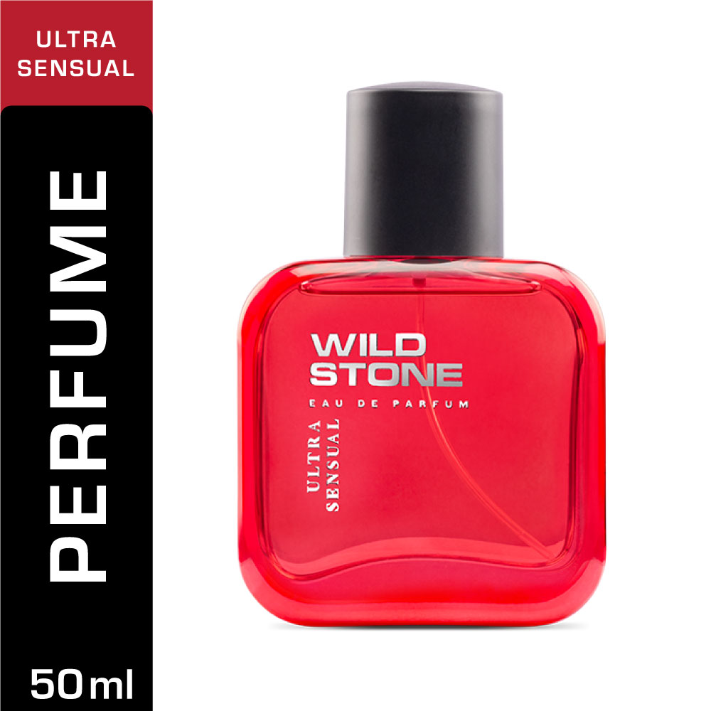 Picture of 50 ml Wild stone Ultra Sensual Body perfume party scent Indian product used for male