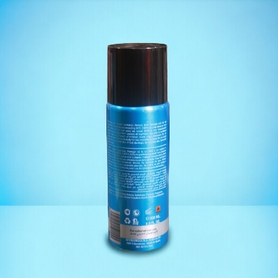 Picture of 200 ml Yacht man BLUE Body Spray International UAE product used for male